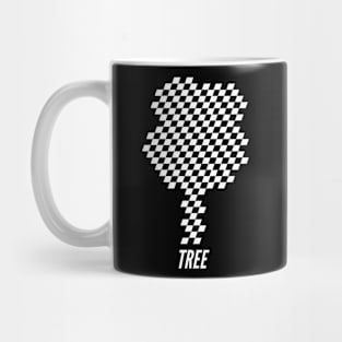 Checkered Tree Mug